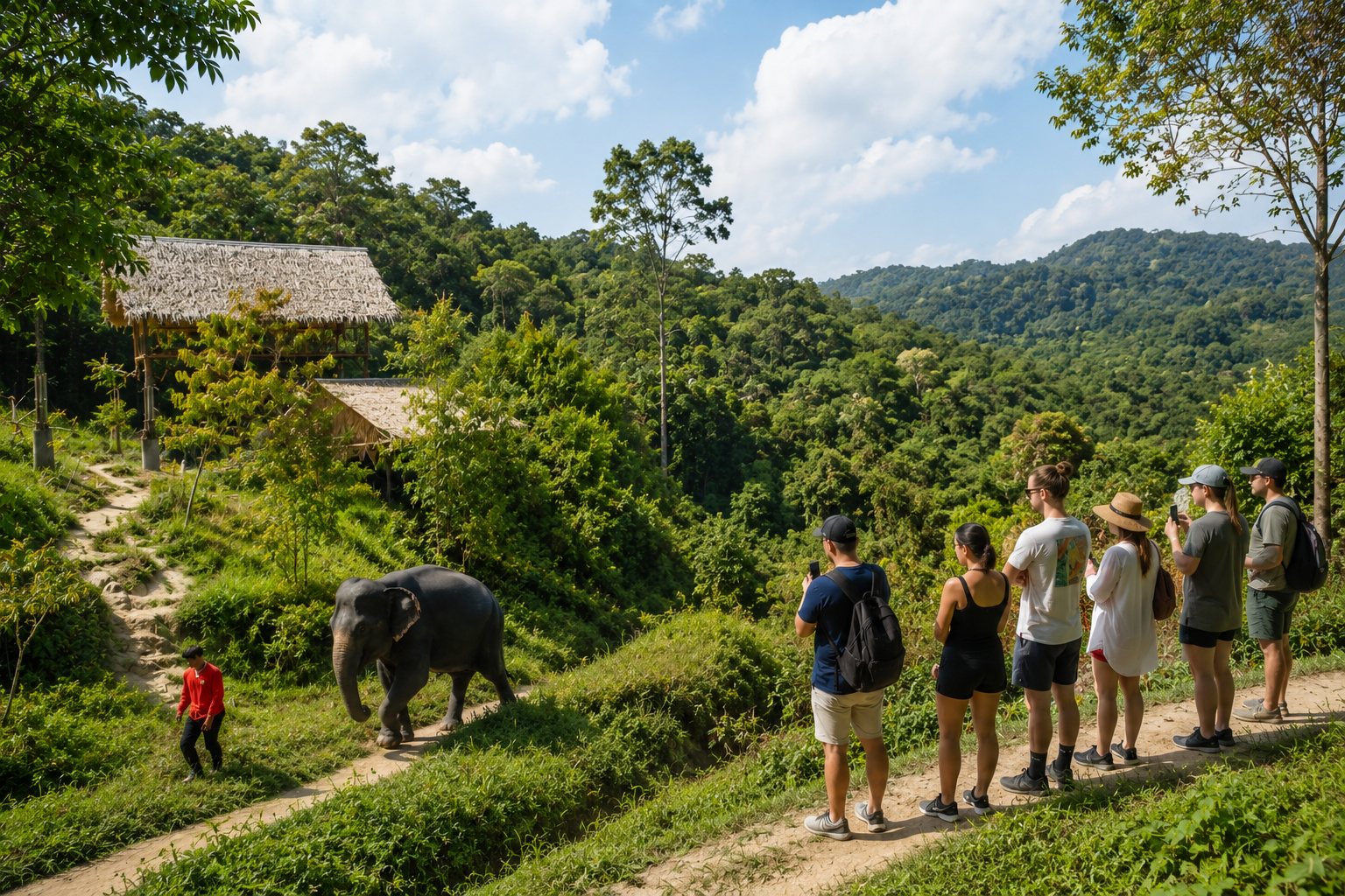 Patong Elephant Learning Experience — keeper-led visit near Patong, Phuket